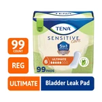 Tena Sensitive Care Ultimate Absorbency Incontinence Pads, 99 Ct. Fixed Price $44.48.