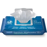 50 Count Inspire Adult Wet Wipes 8"X12" Wash Cloths Incontinence Cleansing. Fixed Price $13.53.