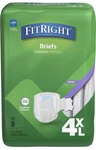 3 Pack Medline Bariatric Briefs Adult Diapers, 4XL, 65-94 Inches, 8 Pcs.x Bags. Fixed Price $103.11.