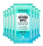 Extra Large Adult Bathing Wipes - Disposable Body 10 Count (pack Of 8. Fixed Price $14.99.