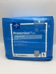 Medline Protection Plus Super Adult Protective Underwear Size Large 18 Pack. Fixed Price $10.00.