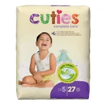 Cuties Premium Diaper, Size 5. Fixed Price $49.07.