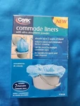 Carex Commode Blue Liners Ultra Disposable Absorbent Powder New. Fixed Price $10.99.