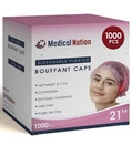 Medical Nation Pink Hair Nets 21 Disposable 1000 Count Bouffant Caps Latex-free. Fixed Price $24.99.