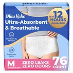 Olins Kako Women Postpartum Incontinence Underwear, Maximum, Medium, 76 Count. Fixed Price $47.44.