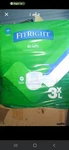 Medline Fitright Ultra 3XL 12 Pk Adult Briefs Breathable Easy Flex Moisture Wick. Fixed Price $10.00.