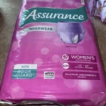 Assurance ASR0 For Women Maximum Absorbency Protective Underwear.two 80 Count. Fixed Price $30.00.