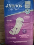 Attends Discreet Incontinence Pads Super Absorbency 400ML Women 100 Count.. Fixed Price $11.99.