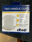 Drive Two Handle Cup Holds 10 Oz Hot Cold Liquid New Factory Boxed. Fixed Price $5.99.