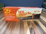 Vintage New Freedom Beltless Maxi Pads Trial Size Pack 5 Kimberly-clark. Fixed Price $31.49.