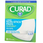 Non Stick Wound Pads 3X8 Inch Pack For Surgical Cuts Scrapes Burns. Fixed Price $10.79.