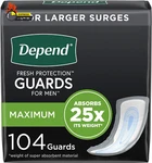 Guards/incontinence For Men/bladder Control Pads, Maximum Abso. Fixed Price $45.70.