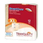 Tranquility Smartcore Briefs X-large 56'' 64'', Beige Bag Of 12 #2314. Fixed Price $26.99.