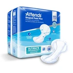 Attends Incontinent Pad 12 X 25-1/2 Inch Contoured Spdpa 80 Ct. Fixed Price $55.98.