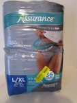 Assurance Mens Incontinence Underwear Maximum Absorbency Size L/xl (36 Count). Fixed Price $19.99.
