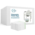 Tidycare Disposable Bedside Commode Liners For Count (pack Of 192), White. Fixed Price $69.29.