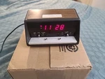 Vintage Sears & Roebuck Tradition Alarm Clock Model # 7196 Works Well. Fixed Price $18.00.