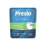 Presto Supreme Classic Protective Underwear Xx-large 68 IN-80 Maximum Absorb. Fixed Price $41.39.