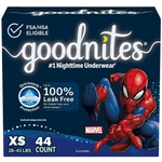Goodnites Boys' Nighttime Bedwetting Underwear - Xs 44CT. Fixed Price $23.79.