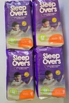 (4) Packs Of Sleep Overs By Cuties Pull Up/ Underbriefs Sz L/xl 60 - 125 Lbs. Fixed Price $19.99.