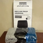 Yeswel Men's Incontinence Underwear Leak Proof Washable Reusable Size Xxl 3 Pack. Fixed Price $30.00.