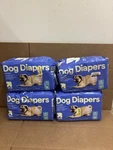 Lot Of 4 Up & Disposable Small Dog Diapers Packs (18 Pack). Fixed Price $31.99.