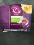 Poise (pantyliners) 16 Count Regular Length Very Light - New Package. Fixed Price $6.99.