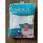Quik Sorb Essential Medical Supply Reusable Underpad Protector 17X24 Cotton. Fixed Price $12.15.