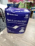 Members Mark Total Prection Underpads 23X36 Super Absorbency 15 674 Dt. Fixed Price $18.00.