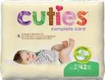 Cuties Complete Care Baby Diapers, Size 2, Pack Of 42. Fixed Price $22.49.