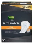 Depend Shields Incontinence Pads For Men Ultra Thin Disposable Light Absorbency. Fixed Price $49.79.