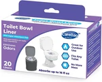 Cleanis Anti-odor Toilet Bowl Liners With Absorbent Pad Leak-resistant, Unive. Fixed Price $35.99.
