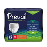 Prevail Adult Incontinence Underwear For & Women, Maximum Absorbency, Med.... Fixed Price $85.00.