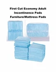 200-23X24" First Cut Economy Adult Incontinence Pads Lightweight 3-LAYER. Fixed Price $28.99.