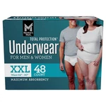 Members Mark Total Protection Incontinence Underwear & Women Size Xxl 48. Fixed Price $38.99.