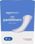 Amazon Basics 50 Count Daily Pantiliner Pads For Women Unscented. Fixed Price $8.34.