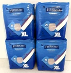 Pkgs Medline Fitright Unisex Underwear Super Disposable Size Xl 14 Pack. Fixed Price $35.95.