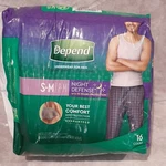 Depend Men Defense Incontinence Underwear 16 Count Overnight S-m 26-34". Fixed Price $9.74.
