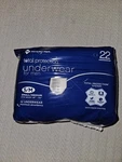 Members Mark Total Protection Underwear For Men Odor Control Small/medium 22 Pk. Fixed Price $10.00.
