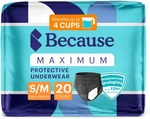 Premium Maximum Absorbency Adult Incontinence And Postpartum Bladder Leak Under. Fixed Price $36.99.