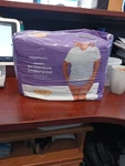 Amazon Basics Women's Protective Underwear Xl 16 Ct,new. Fixed Price $19.90.