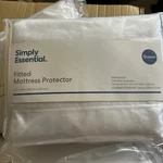 Simply Essential Waterproof Fitted Mattress Protector - Queen New. Fixed Price $15.00.