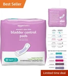 30 Count Unscented Incontinence Pads For Women - Bladder Control & Postpartum. Fixed Price $8.54.