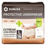 Sunkiss Women Incontinence Underwear, Daytime Disposable Postpartum Adult Pan.... Fixed Price $38.29.