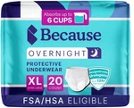 Because Overnight Absorbency Pull Ups - Adult Disposable Incontinence Underwear,. Fixed Price $48.69.