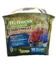 Wellness Absorbent Underwear New Xx-large 10 Count 60 80" Waist Incontinence. Fixed Price $28.05.