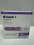 Owen Mumford Unistik 3 Safety Lancets (28G) 200 Count **new Sealed**. Fixed Price $32.99.