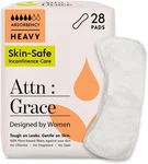 Attn: Grace Heavy Incontinence Pads For Women, 28-PACK High Absorbency, Breath. Fixed Price $25.90.