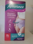 Assurance Womens Incontinence & Postpartum Underwear Maximum Absobency Xl 54 Ct.. Fixed Price $30.99.