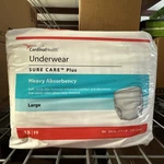 Cardinal Health Heavy Absorbency Large Adult Briefs 1615A Case Of 14 Packs. Fixed Price $110.00.